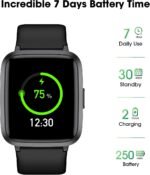 Fitness Tracker Watch with Heart Rate, No App No Phone Required, Pedometer - Image 6