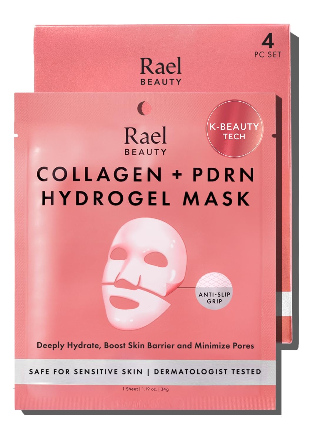 61UWrRQtBXL._SL1500_.jpg Rael Facial Masks Hydrating & Soothing Skincare Daily Beauty Essentials - Image 1