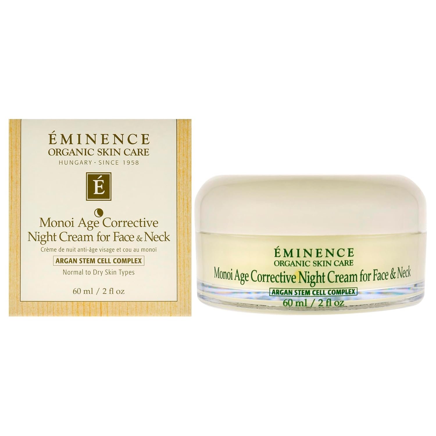 61VEoo7unjL._SL1500_.jpg Eminence Monoi Age Corrective Night Cream for Face and Neck, 2 Ounce - Image 1