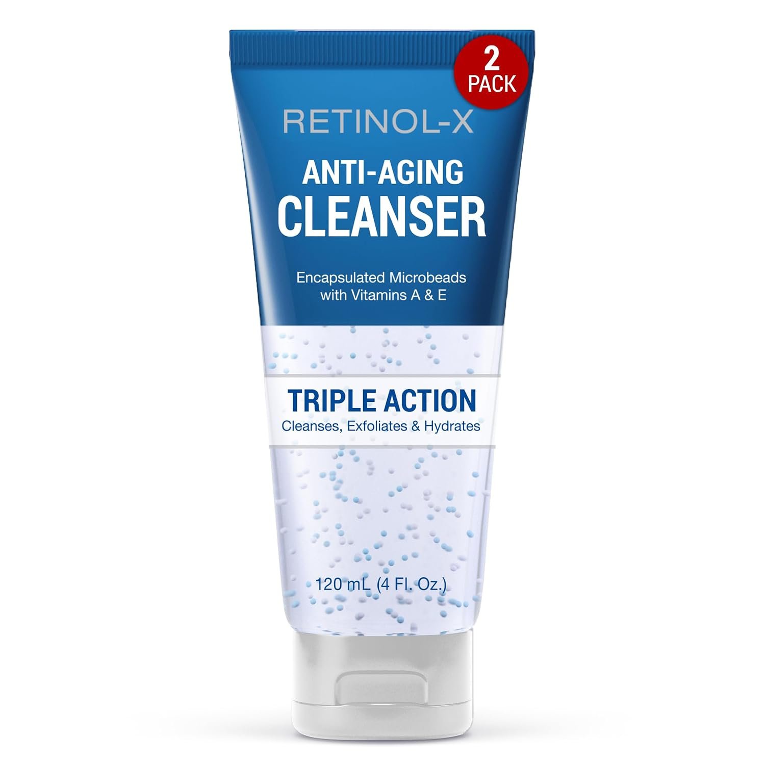 61dLoKCCOdL._SL1500_.jpg Skincare Retinol X Anti-Aging Cleanser 4 O.z. Tube Triple Action (2 Pack) - Image 1