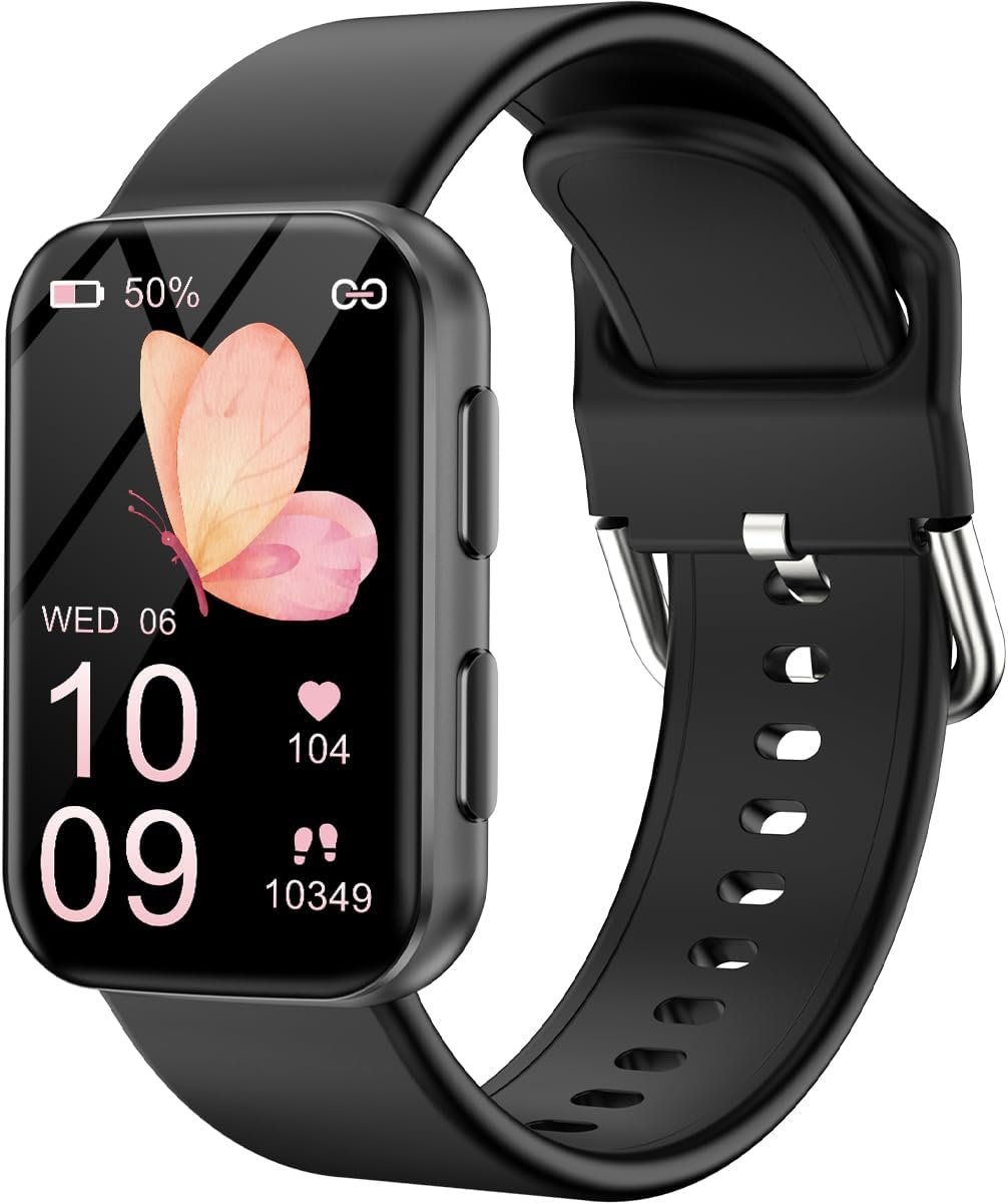 61dg-YiTvmL._AC_SL1200_.jpg MorePro Fitness Tracker Watch with 24/7 Heart Rate/Blood Pressure Monitor - Image 1