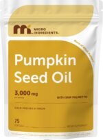 Micro Ingredients Pumpkin Seed Oil with Saw Palmetto, 75 Softgels