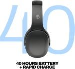 Skullcandy Crusher Evo Wireless Multi-Sensory Bass Headphones - True Black - Image 3