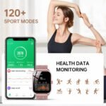 Smart Watches for Women, 1.83" HD Fitness Tracker (Answer/Make Calls), IP68 Waterproof, 120+ Sport Modes with Heart Rate and Sleep Monitor, Fitness Watch for iPhone/Android - Image 7