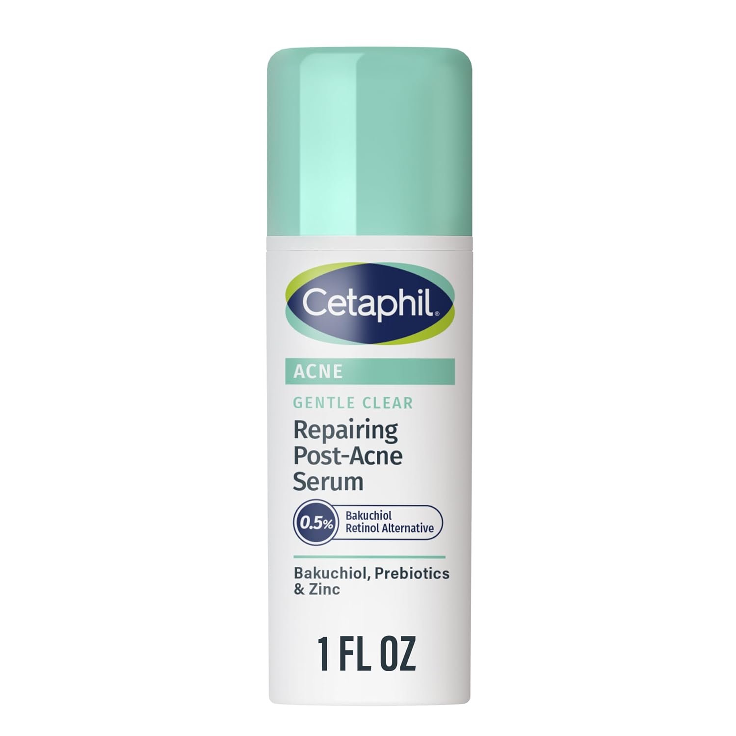61mPQDEJ1xL._SL1500_.jpg Cetaphil Gentle Clear Post-Acne Skin Serum, Bakuchiol Retinol Alt, 1oz - Image 1