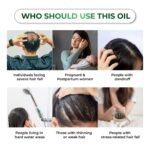 Hair Oil with Coconut, Rosemary & Bhringraj 200ml - Image 5