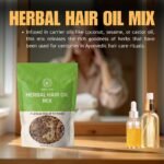 Herbal Hair Oil Mix Blend 17 Raw Herbs Blend Hair Oil Mix 3.5oz (100g) | Goodness of Ayurvedic Natural Herbs for Oil Infusion, Instant Premix for Hair Oil. - Image 7