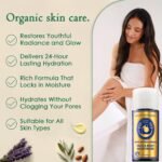 Organic Face Moisturizer for Dry Skin, Hydrating Facial & Body Butter Cream - Image 3