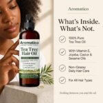 Aromatico Tea Tree Oil for Scalp Health & Hair Fall Control, 7 Fl Oz - Image 3