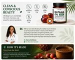 AZURE Batana Oil Paste for Hair Growth, 100% Pure Batana Paste for Nourishing Scalp, Strengthening Strands, Enhancing Shine & Softness - Honduras Sourced - For All Hair Types 4 Fl Oz (Pack of 1) - Image 4