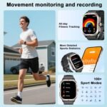 Smart Watch for Men Built-in GPS,50+ Day Battery Life, Answer/Make Calls - Image 5