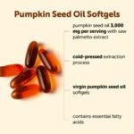 Micro Ingredients Pumpkin Seed Oil with Saw Palmetto, 75 Softgels - Image 2