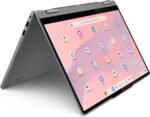 Lenovo Chromebook 2-in-1 - Lightweight Laptop - Google Gemini - Intel® N150 CPU - 14" WUXGA IPS Touchscreen Display - 4GB RAM - 128GB UFS Storage - Integrated Intel® Graphics - Luna Grey - Image 2