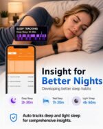 MorePro Fitness Tracker Watch with 24/7 Heart Rate/Blood Pressure Monitor - Image 3
