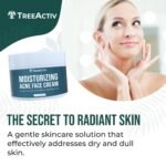 TreeActiv Acne Cream Original Formula, 2 fl oz, 2% Salicylic Acid Face Moisturizer for Oily & Acne-Prone Skin, Lightweight Hydrating Facial Cream - Image 3