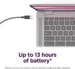 Lenovo Chromebook 2-in-1 - Lightweight Laptop - Google Gemini - Intel® N150 CPU - 14" WUXGA IPS Touchscreen Display - 4GB RAM - 128GB UFS Storage - Integrated Intel® Graphics - Luna Grey - Image 8