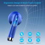 Wireless Earbuds, Bluetooth 5.4 Earbuds Stereo Bass, Bluetooth Headphones - Image 6