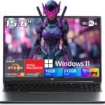MALLRACE Gaming Laptop,16GB RAM 512GB SSD Laptop Computer with Numeric KB,AMD Ryzen 5 7430U (Beat Intel i7-1255,up to 4.3GHz), Radeon Graphics,15.6inch FHD Display AMD Laptop,Type_C,WiFi 6