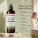 Aromatico Tea Tree Oil for Scalp Health & Hair Fall Control, 7 Fl Oz - Image 5
