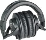 Audio-Technica ATH-M40x Professional Studio Monitor Headphone, Black, with Cutting Edge Engineering, 90 Degree Swiveling Earcups, Pro-Grade Earpads/Headband, Detachable Cables Included - Image 4