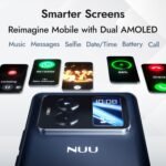 NUU B40 5G Cell Phone Unlocked, T-Mobile,8GB+256GB, Midnight Grey - Image 3