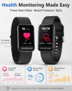 MorePro Fitness Tracker Watch with 24/7 Heart Rate/Blood Pressure Monitor - Image 2