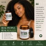 AZURE Batana Oil Paste for Hair Growth, 100% Pure Batana Paste for Nourishing Scalp, Strengthening Strands, Enhancing Shine & Softness - Honduras Sourced - For All Hair Types 4 Fl Oz (Pack of 1) - Image 7