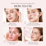 medicube Wrapping Mask PDRN Caffeine - Overnight Peel Off Facial Mask - Image 5