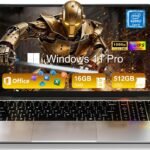 2026 Premium 15.6" FHD Business Laptop Computer, 16GB RAM 512GB SSD, Core i5(up to 2.8Ghz), Windows 11 Pro, Backlit Keyboard, Numeric Keypad, Slim Student Notebook PC