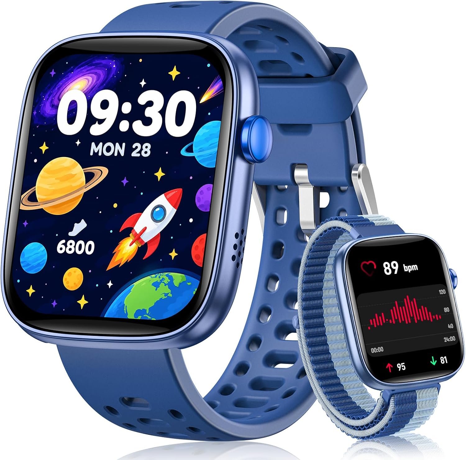 71ZQgtM5piL._AC_SL1500_.jpg Kids Smart Watch with No Phone Needed, IP68 Waterproof, for Child Ages 5-12 - Image 1