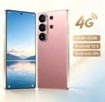 4G Unlocked Smartphone, 6.6" HD Punch Screen, 4GB+32GB (256GB Expandable), Long‑Lasting Battery 2A Fast Charge, 13MP+21MP Camera, Android 12, Face Unlock, OTG, 3‑Card Dual SIM (Golden) - Image 4