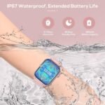 Smart Watch for Women, 120 Sports Modes Smartwatch with 1.83" HD, Alexa Built-in, Heart Rate/Sleep Monitor, IP67 Waterproof, Bluetooth Call & Music Control Fitness Watch for iPhone/Android (Pink) - Image 6