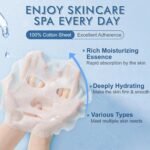 KONEUK 14 Pack Sheet Face Masks Skincare, Hydrating Face Masks for Dry Skin - Image 2