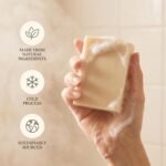 Terra Lotus - Organic Tallow Soap with Organic Castor Oil & Raw Honey - Hydrating & Nourishing - 3 Pack (Unscented) - Image 7