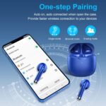 Wireless Earbuds, Bluetooth 5.4 Earbuds Stereo Bass, Bluetooth Headphones - Image 3