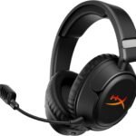 HyperX Cloud Flight 2 – Wireless Gaming Headset, Customizable RGB Lighting with Removable Earcup Plates, up to 100 Hours of Battery Life, 2.4GHz & Bluetooth, Multi-Platform Compatibility - Black