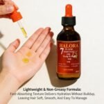 Halora Hair Growth Oil, Halora Hair Grow 7 One Essential Scalp & Hair, Olive Oil for Thinning Hair, Strengthens Thinning Hair, Repairs Damage, Deeply Nourishes Scalp for All Hair Types (1pc) - Image 4