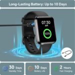 Smart Watch for Men Women, 1.85" Smart Watches Compatible iPhone/Samsung/Android (Answer/Make), Fitness Tracker with Heart Rate/Sleep/SpO2 Monitor, Smartwatch 3ATM Waterproof 120+ Sport Modes, Alexa - Image 5