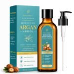 Moroccan Argan Hair Care Oil Serum for Dry Frizzy Curly Split End-3.4Oz