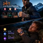 Military Smart Watch for Men, 30+ Day Battery Life, Bluetooth Call Black - Image 7