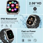 Smart Watch for Men Built-in GPS,50+ Day Battery Life, Answer/Make Calls - Image 4