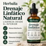 Drenaje Linfático, Fórmula Herbal 4 en 1 con Galio, Trébol Rojo, Stillingia y Fresno Espinoso, Apoyo al Sistema Linfático, Equilibrio de Líquidos, Depuración Natural, Fórmula Vegana, 2 Fl Oz - Image 2
