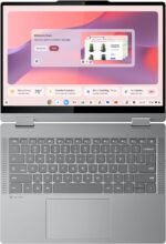 Lenovo Chromebook 2-in-1 - Lightweight Laptop - Google Gemini - Intel® N150 CPU - 14" WUXGA IPS Touchscreen Display - 4GB RAM - 128GB UFS Storage - Integrated Intel® Graphics - Luna Grey - Image 14