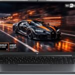 KAIGERR Gaming Laptop with AMD Ryzen 7430U(Up to 4.3GHz), 16GB DDR4 512GB SSD Laptop Computer, 1920P FHD Display, WiFi 6, USB3.2, Type_C, Webcam Cover Slide