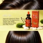 Halora Hair Growth Oil, Halora Hair Grow 7 One Essential Scalp & Hair, Olive Oil for Thinning Hair, Strengthens Thinning Hair, Repairs Damage, Deeply Nourishes Scalp for All Hair Types (1pc) - Image 3