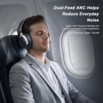 Noise Cancelling Headphones: Dual-Feed ANC, 80H Battery - Image 3