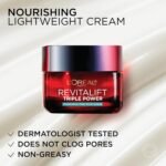 L'Oreal Paris Revitalift Triple Power Fragrance-Free Face Cream, 1.7 Oz - Image 8