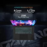 GIGABYTE Gaming A16 - AMD Ryzen 7 260 GeForce RTX 5060 16" Laptop - Image 3