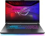 ASUS ROG Strix G16 Gaming Laptop, 16” 16:10 FHD+ 165Hz/3ms, NVIDIA GeForce RTX 5050 Laptop GPU, Intel Core i5 Processor 14450HX, 16GB DDR5-5600, 512GB PCIe Gen 4 SSD, Wi-Fi 7, Win11 Home, G615JHR-DS53