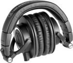 Audio-Technica ATH-M50X Professional Studio Monitor Headphones, Black, Professional Grade, Critically Acclaimed, with Detachable Cable - Image 3